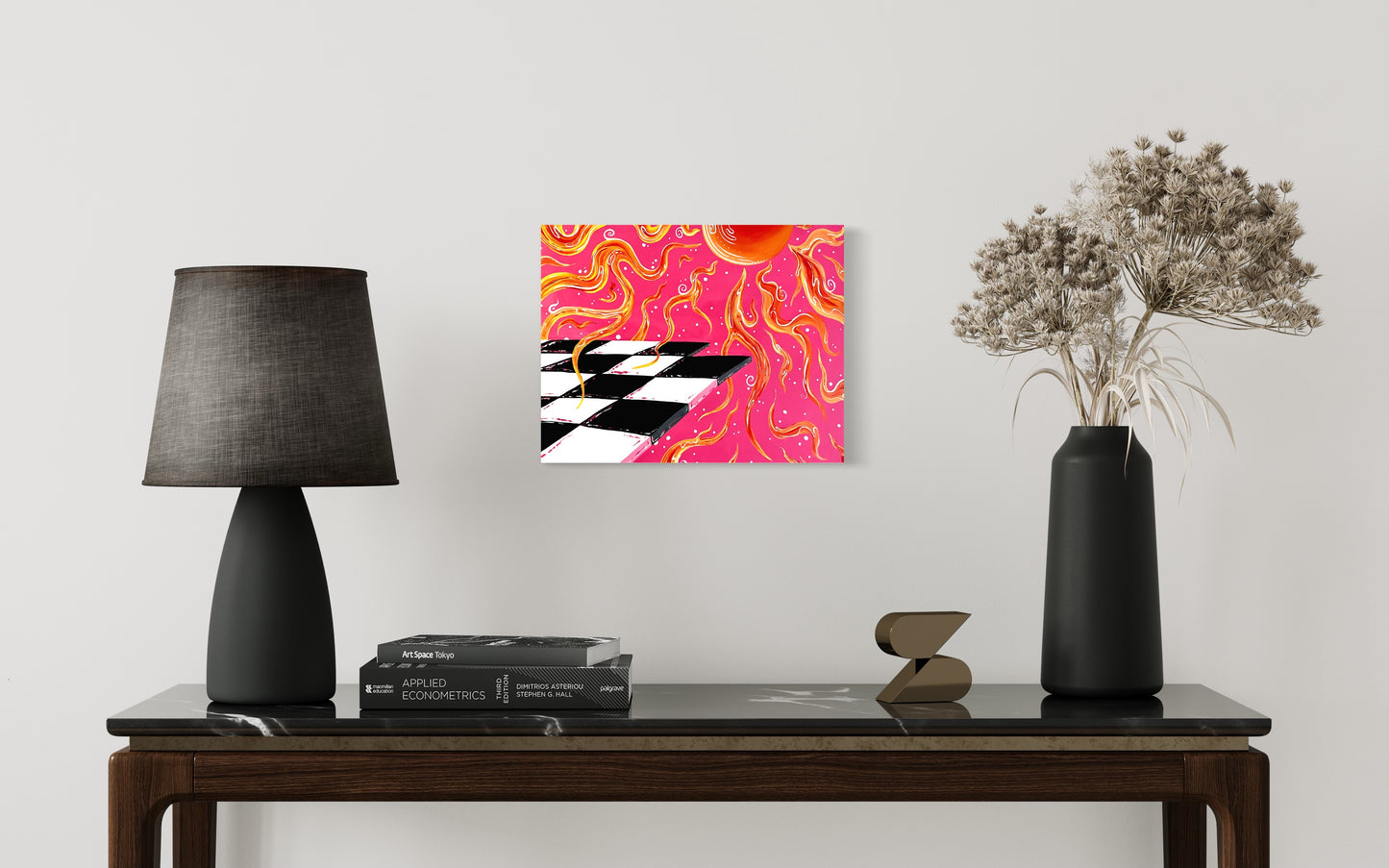 Checkered Starburst - Print