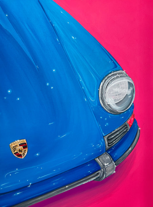 Blueberry Porsche - Print